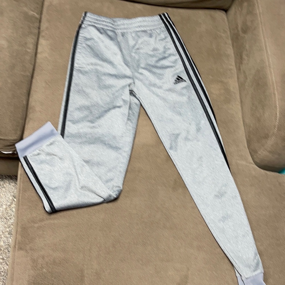 Youth adjustable Adidas Track Pants